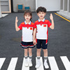 幼儿园园服夏装宽松短袖中国风小学生校服夏季班服儿童毕业照服装|ms