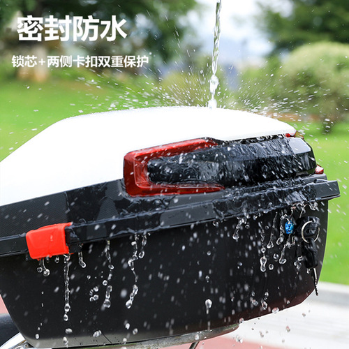 Tailing Electric Bike Original Spare Battery Trunk Tail Box Motorcycle Rear Box Large Capacity Large Storage Box