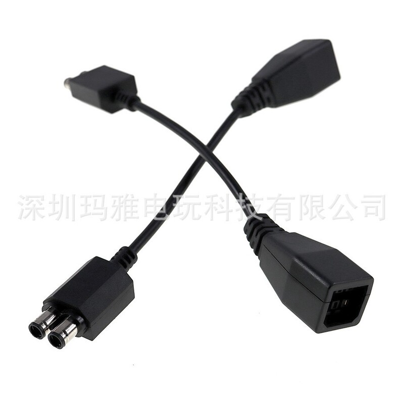 Suitable for Xbox360 Power Cord, Thick Machine to Thin Machine Power Converter, Xbox360 Thin Machine Host Adapter Cable