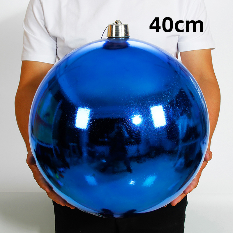 Dragón Tigre Bola de Navidad decoraciones del árbol de Navidad gran Bola brillante galvanoplastia bola de color bola colgante centro comercial bar decoración del techo