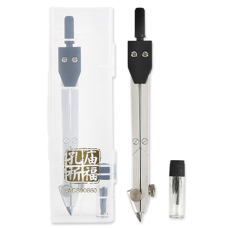 Morning Light Stationery ACS90860 Confucius Temple Prayer Series Compass Exam Use Metal Drawing Lead Pen Stationery Wholesale