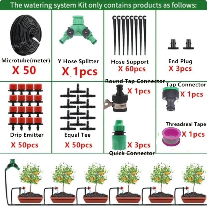 Juego de gotero de 50 m 50 ocho orificios