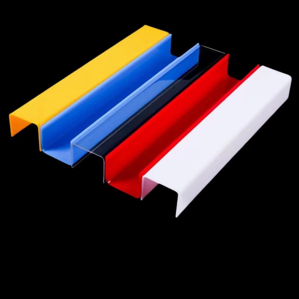 彩色透明亚克力板红橙黄绿蓝色PMMA 亚克力有机玻璃 PS有机板折弯