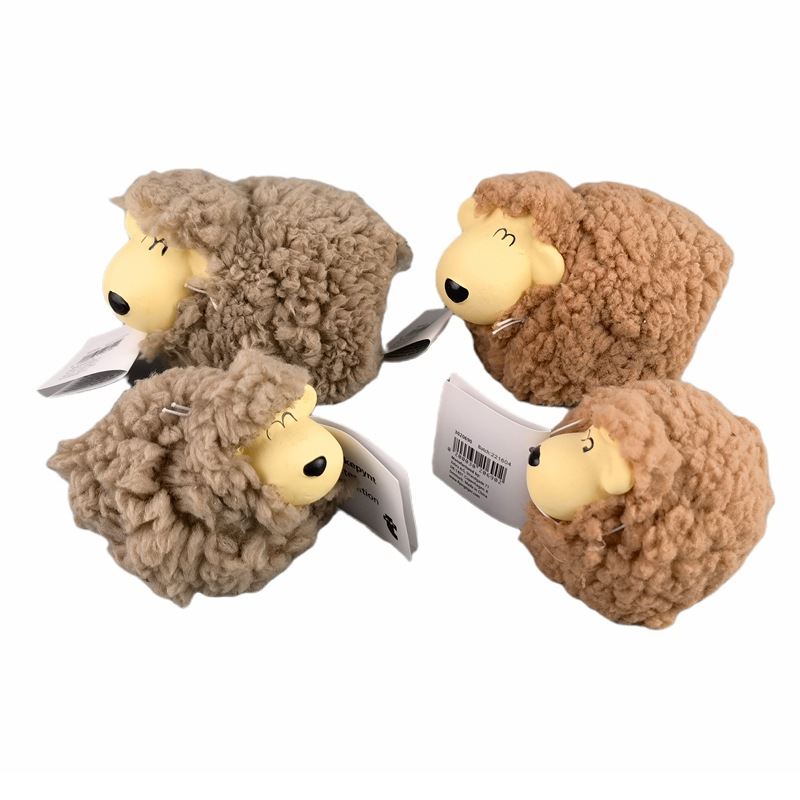 Inswind creativo ovejas mini adornos de animales lindos decoración de la habitación de chicas decoración de escritorio de oficina decoración pequeña