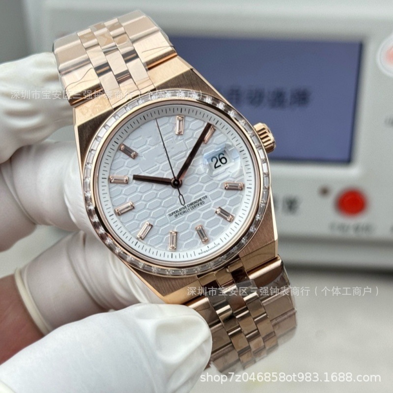 Transfronterizos laojia hombre nuevo tipo de caja de acero de seis tipos 7315 panal log reloj mecánico automático fábrica al por mayor