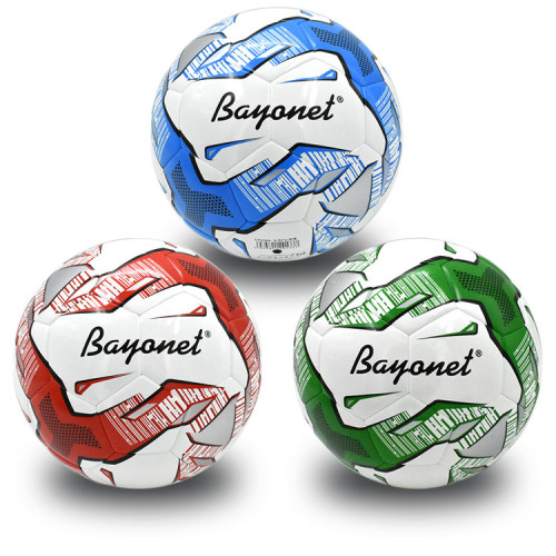 Bayonet nest football No. 5 ball No. 4 genuine leather foot-feel adult and children wear-resistant PU campus game training football