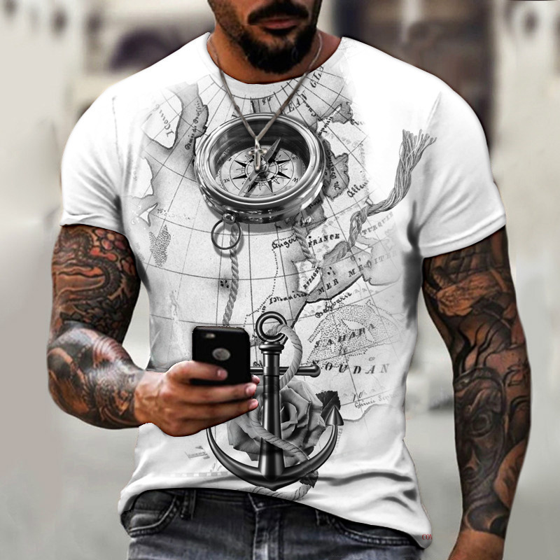 Summer T-shirt hip-hop style