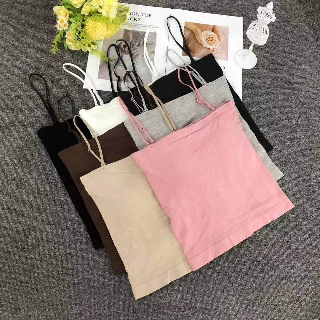 Nueva taza fija sin costuras hermosa espalda sin anillo de acero ropa interior chaleco chaleco cómodo ropa interior damas base sostén al por mayor