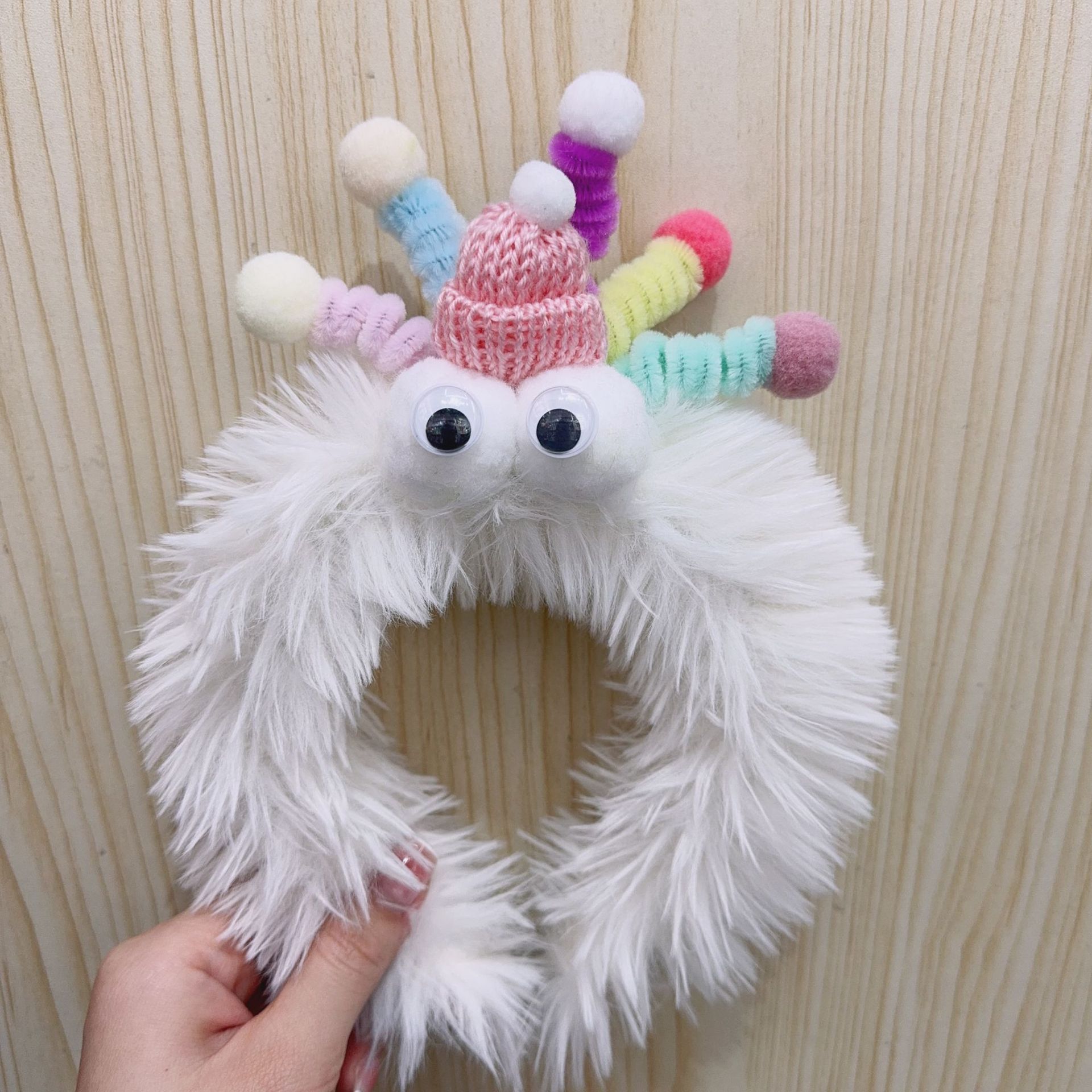 Twist CAP-hair band Blanco