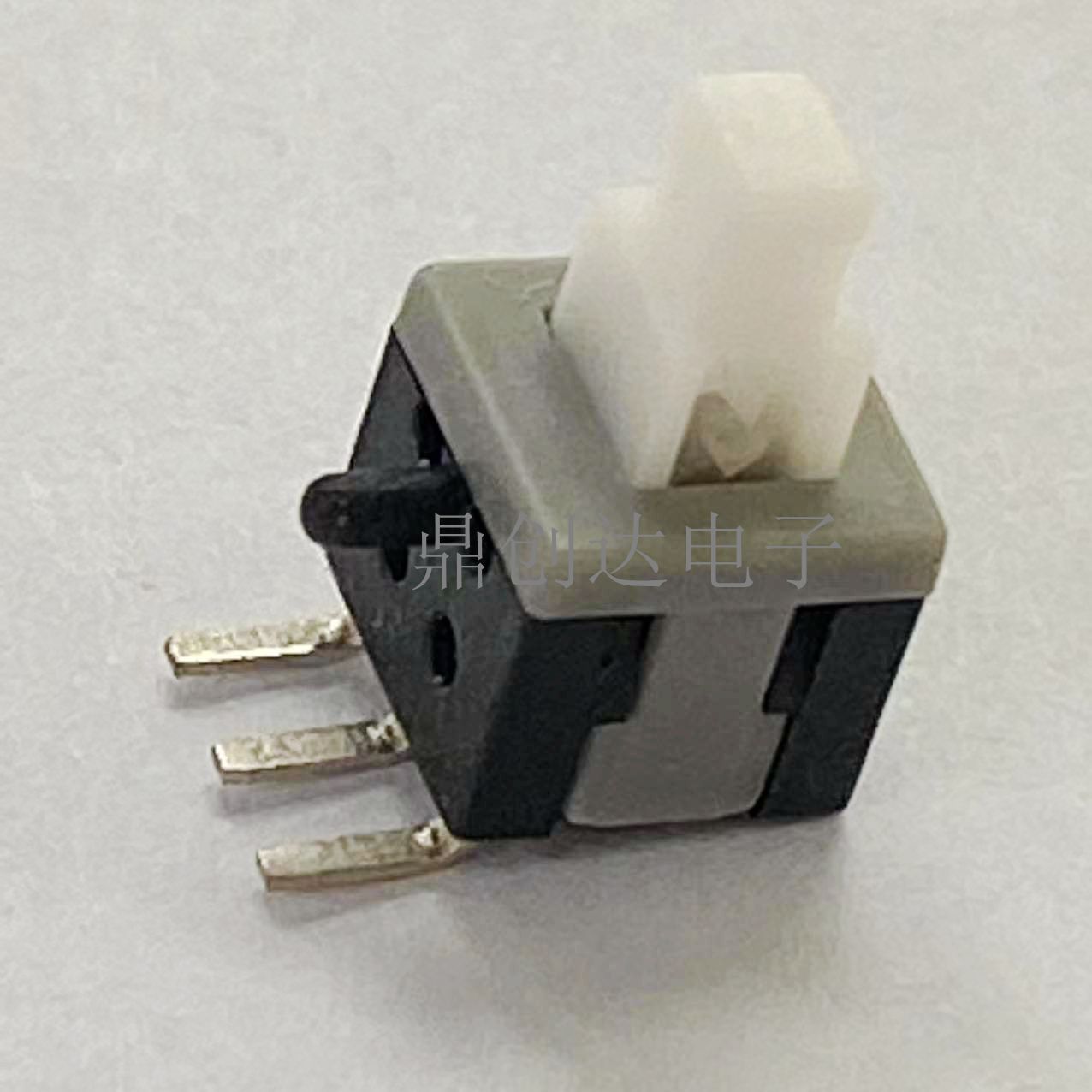 厂家直销5.8X5.8自锁开关 无锁开关侧插带定位柱按键开关电源开关