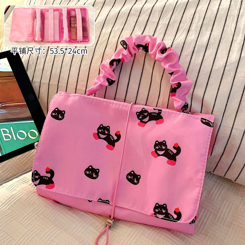 Bolsa de almacenamiento portátil para cachorros-rosa