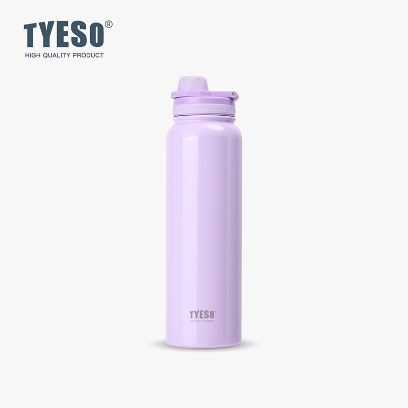 Taisuo 学生スポーツボトル TYESO ポータブルハンドルステンレス鋼ウォーターカップ INS 真空北欧スタイル二重層断熱カップ|undefined