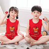 Summer children's vest for boys, cotton sports set sleevless, children's clothing, wholesale