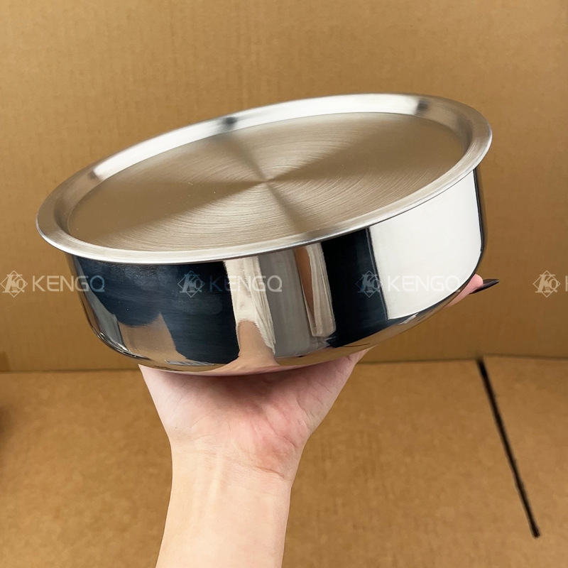 蒸鸡蛋羹专用碗蒸盘圆形316不锈钢食品级鸡蛋糕蒸碗圆盘带盖深盘|undefined