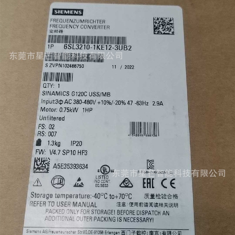 6SL3210-1KE12-3UB2西门子6SL3040-1LA01-0AA0全新SIEMENS议价