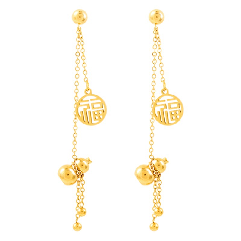 Pendientes de estilo étnico de la mujer pendientes largos de la borla del diseñador único nicho pendientes de temperamento retro pendientes