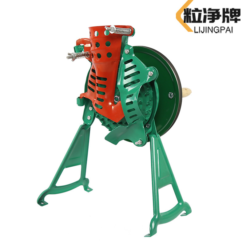 粒净家用小型手摇玉米脱粒机手动剥玉米器电动手工两用厂家直销款
