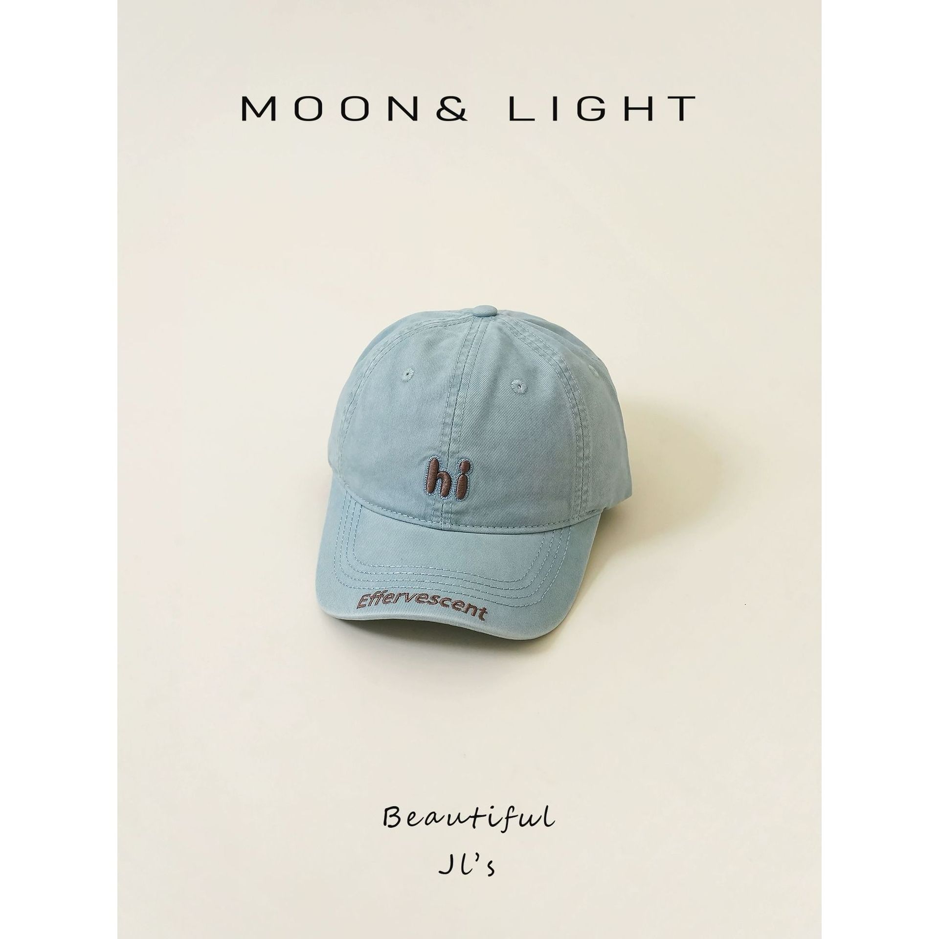 Blue hi baseball cap / 48-54cm (recommended for 2-8 years old)