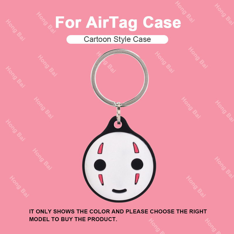 新しい AirTag Apple 紛失防止追跡ロケーター漫画シリコン保護カバー AirTags シェルに適しています|undefined