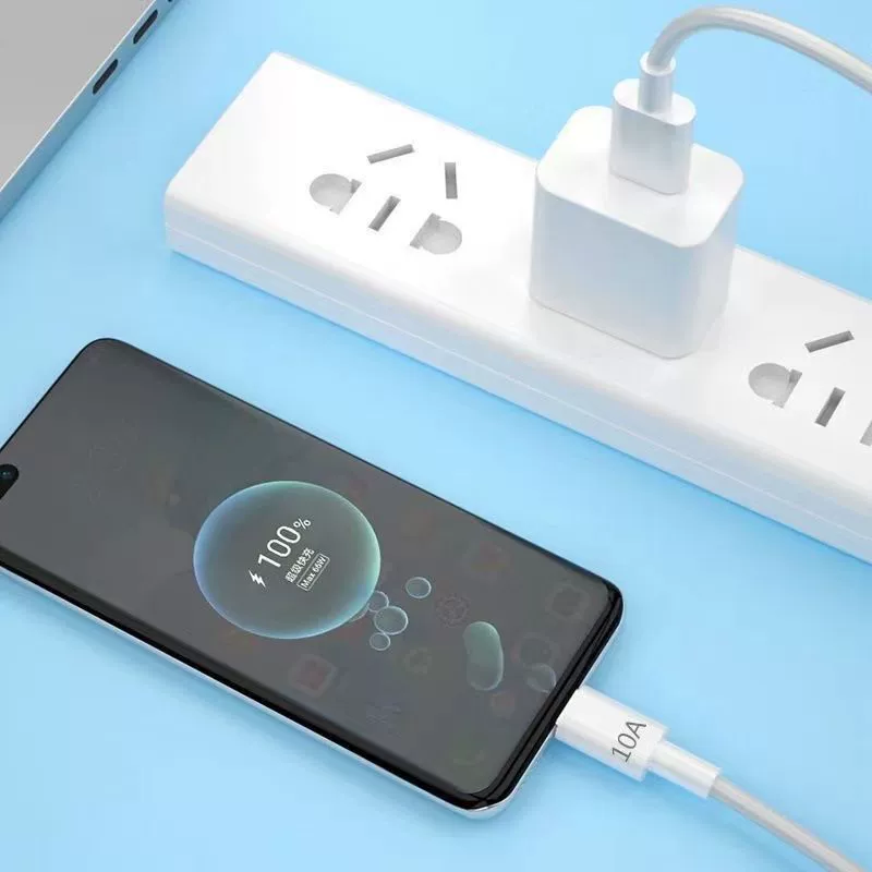 Cross-border 120W сверхбыстрая зарядка Type-C кабель данных, подходит для Huawei vivo OPPO Honor 10A быстрая зарядка