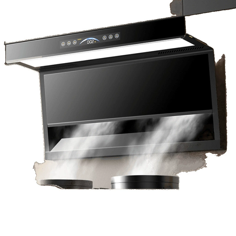 Xinfei New range hood for household kitchen large suction 7-shaped range hood DC frequency conversion silent wall-mounted