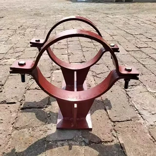 Z3管夹滑动支座 双抱箍管托 J2管夹式碳钢管托 HK卡箍型滑动管托