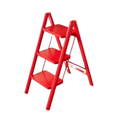 Home Folding Heavy Duty Herringbone Ladder Red Moving Into Home Ladder Step Safety Ladder Moving Gift