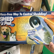 TV新品 shedpal 電動寵物吸毛器 便攜寵物按摩清潔吸塵器 刷毛器