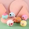 Cross border Halloween Skull Decompression Toys Extrusion Critical Eye Zombie Vent Tricky decompression Le tweak wholesale