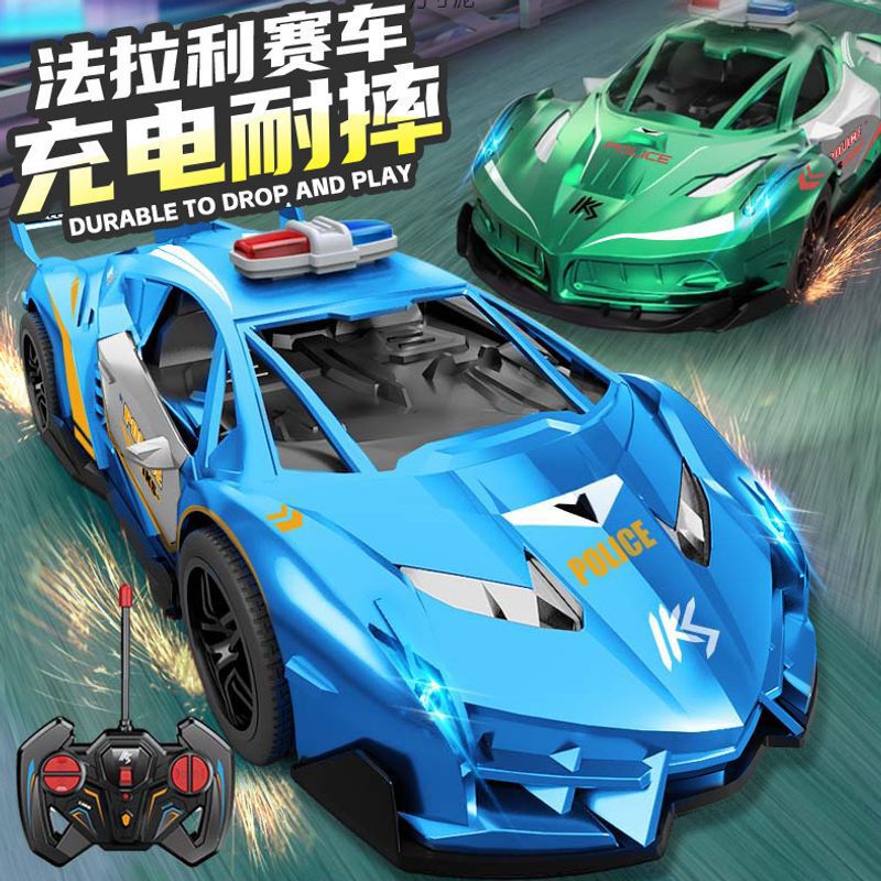 Remote control car drift racing rechargeable high-speed remote control car electric children's toy car kids boys 3-6 years old