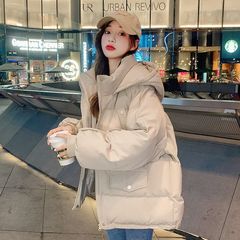 加厚面包服短款羽绒棉衣棉服女韩版宽松秋冬季外套棉袄2025年新款