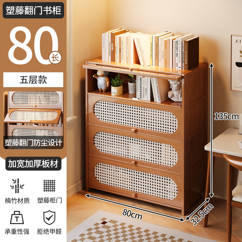 多層本棚、家庭用リビングルーム収納ラック、子供のおもちゃ収納キャビネット、手作り装飾品、防塵キャビネット、垂直ディスプレイキャビネット|undefined