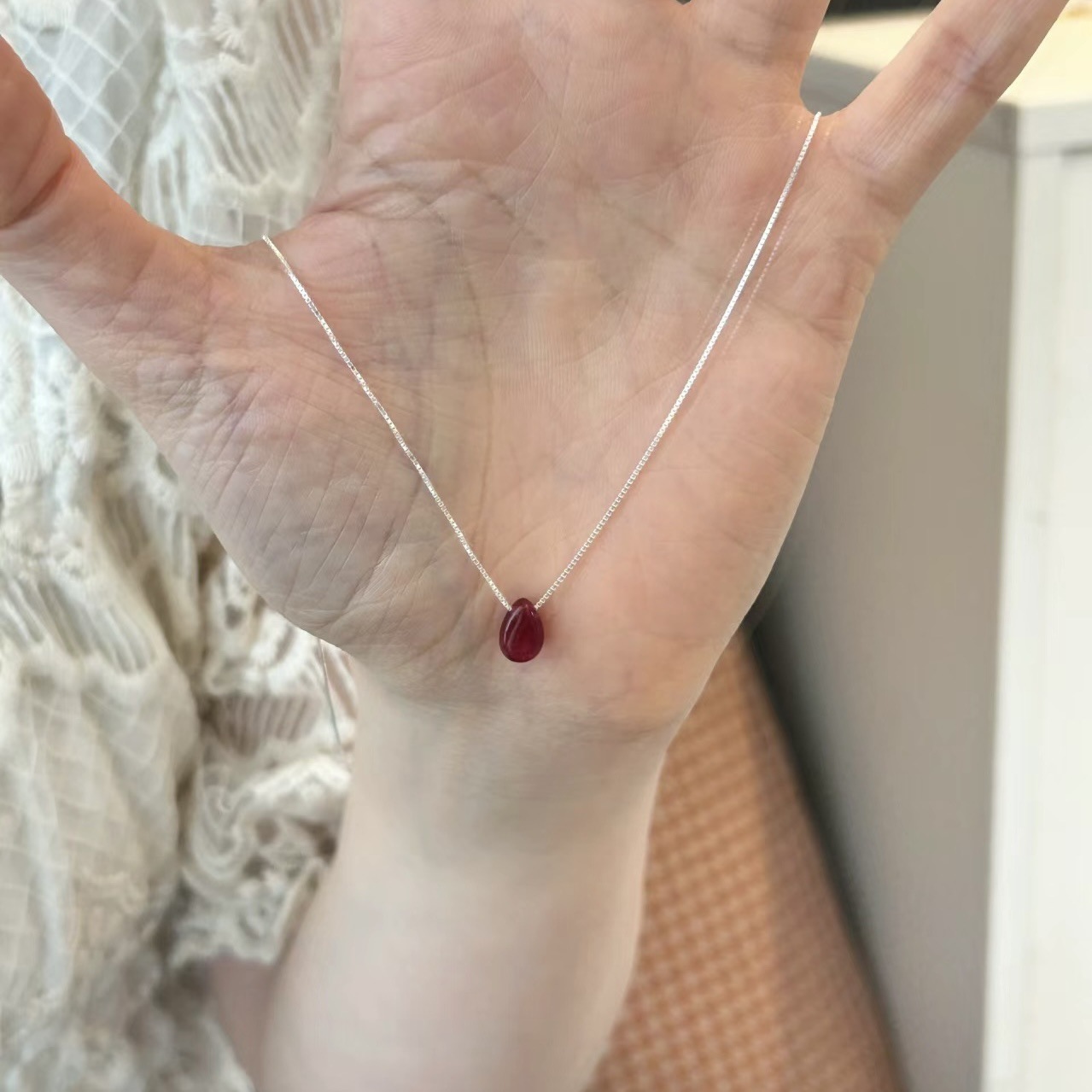 Silver washing drop-shaped