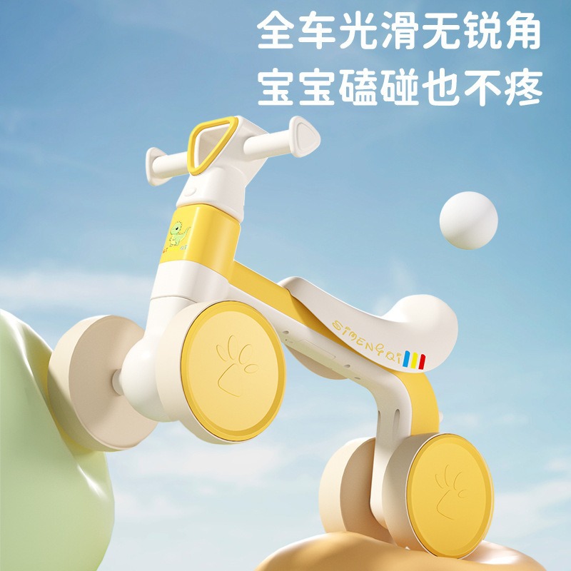 Niños de 1 a 3 años de edad, scooter de equilibrio, scooter para niños sin pedales, scooter para bebés de cuatro ruedas, juguetes para bebés para niños