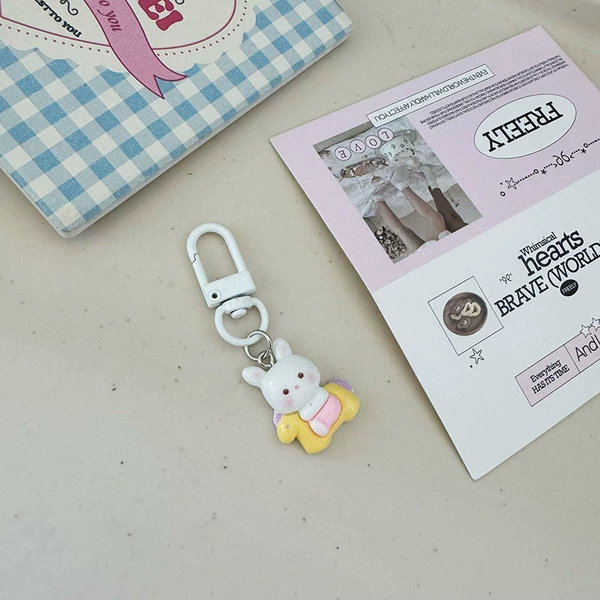 A white rabbit