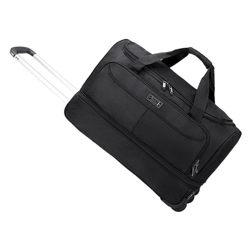 Trolley Bag bolsa de viaje ultraligera para hombres de gran capacidad Oxford tela plegable estudiantes de secundaria y secundaria bolsa de equipaje portátil de embarque femenino