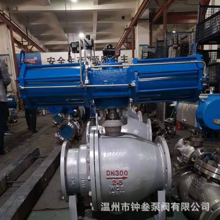 气动法兰卸灰球阀 Q647MF-2.5C 气动喷煤球阀 气动缩经卸灰球阀