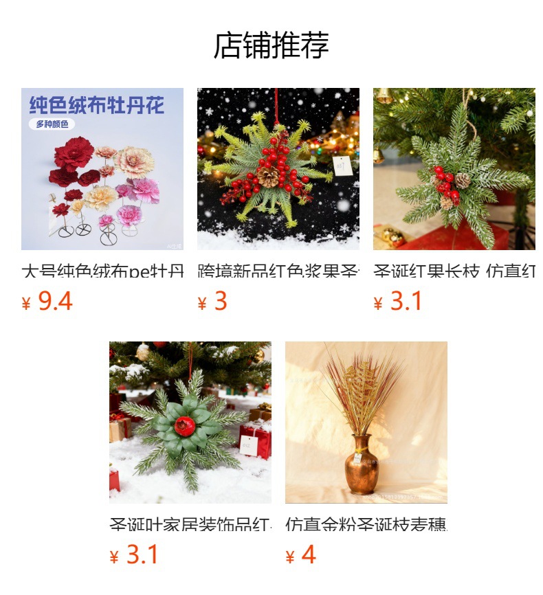 预览状态下无法点击,发布后,可点击跳转到对应的商品页面