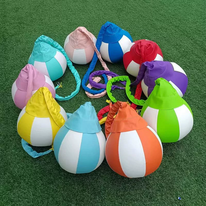 Электрическая надувная цепочка с кокосовыми шариками, вращающаяся качели, дерево, озорный замок, аксессуары, детская игровая площадка, развлекательное оборудование для дома и улицы