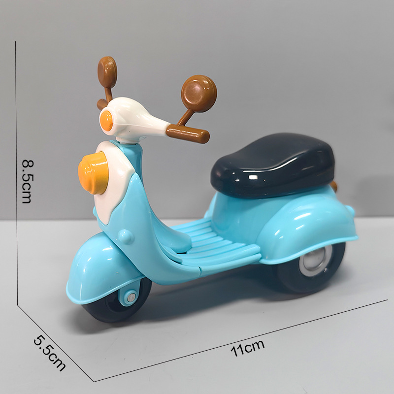 소형 스쿠터 [컬러 박스/미니어처 모델]