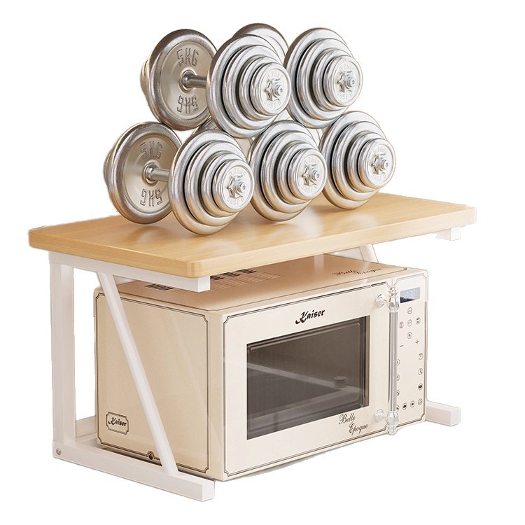 Microwave Oven Rack Kitchen Multi-Functional Countertop Oven Stand Household Rice Cooker Dedicated Multi-Layer Storage Bracket