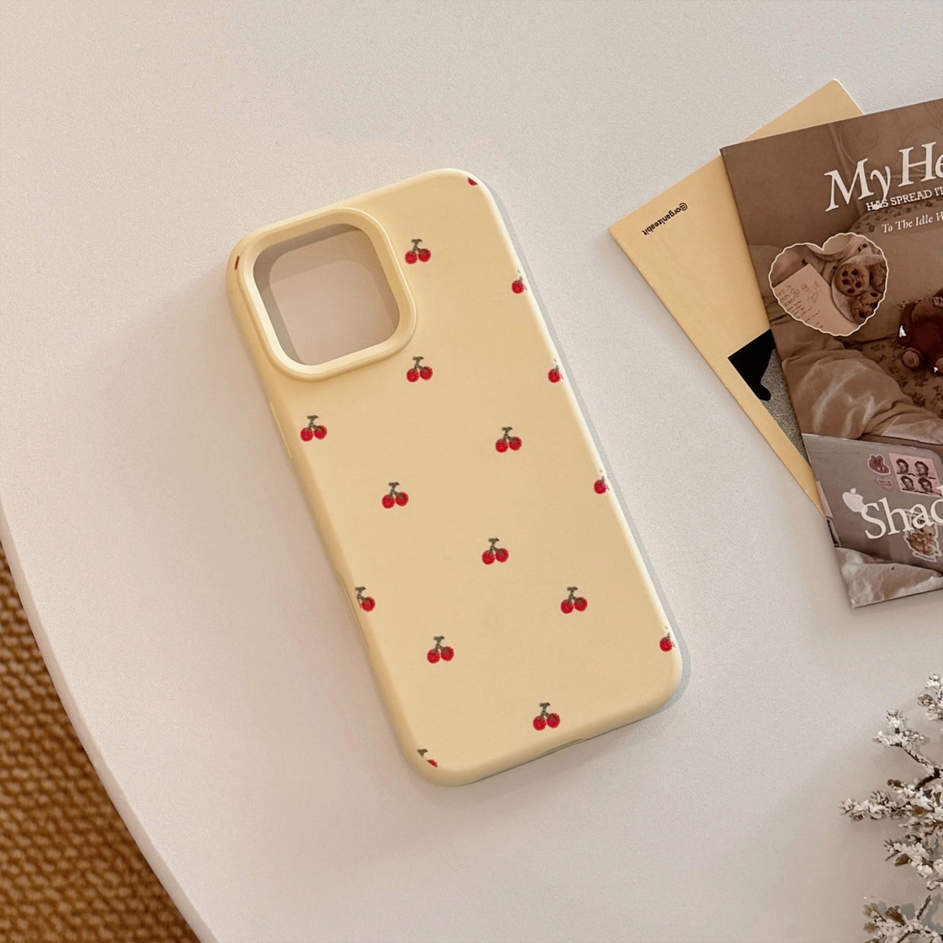 tpu Material Tpu Cherry Cute Modern Style Phone Cases Phone Accessories