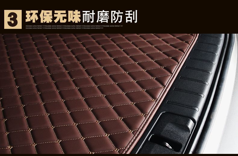 Full-Coverage Trunk Mats for Various Car Models, Eco-Friendly and Odor-Free, Suitable for Hundreds of Car Models
