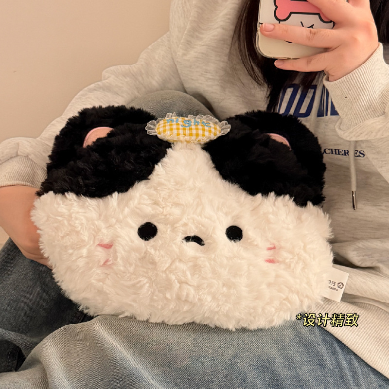 고양이 인형 충전식 온수 찜질팩 손난로 복부 찜질용