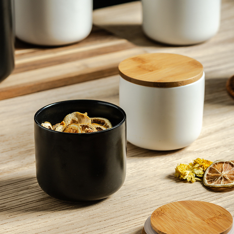 Tarro de Almacenamiento Sellado de Cerámica para Cocina y Té