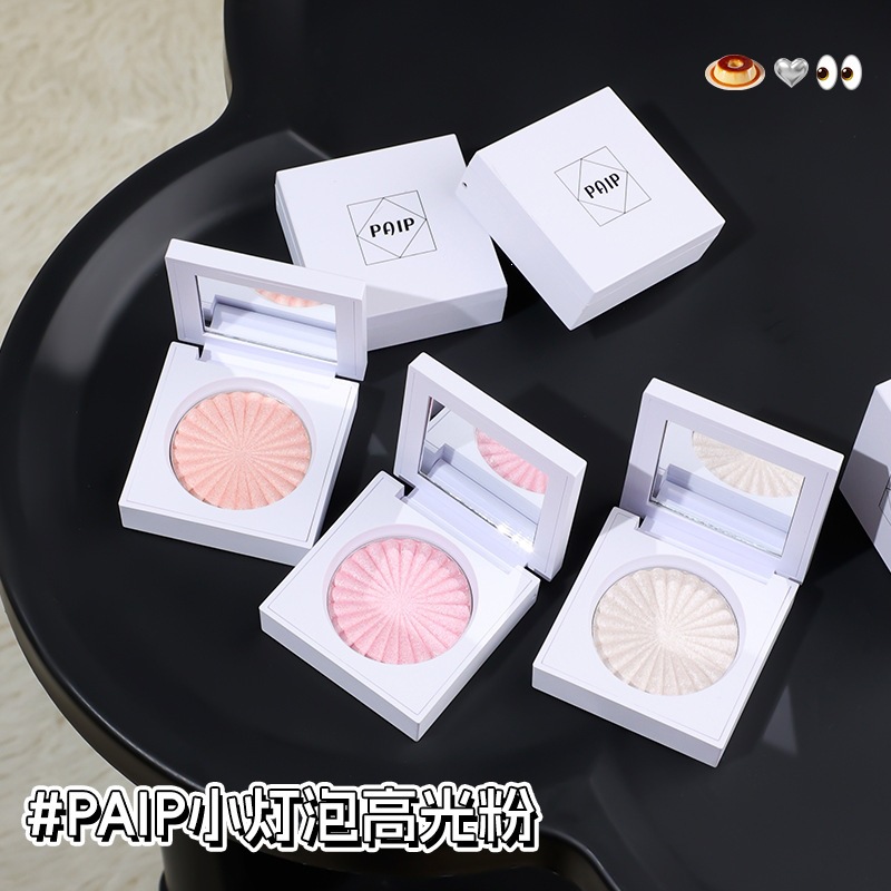 Nuevo producto PAIP pequeña bombilla de polvo de alto brillo polvo fino brillante natural flash alto brillo sostenido maquillaje fácil de colorear alto estereoscópico image 1