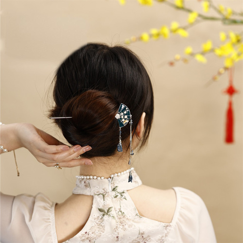  tassels hanfu tide hair hairpin of wind restoring ancient ways countries women hair accessories