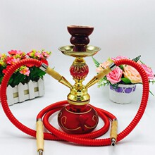 阿拉伯双管水烟壶套装酒吧夜场小号水烟壶大烟雾水烟膏水烟配件