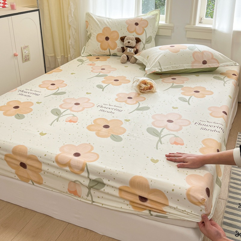 만잉 플라워 커튼(면)