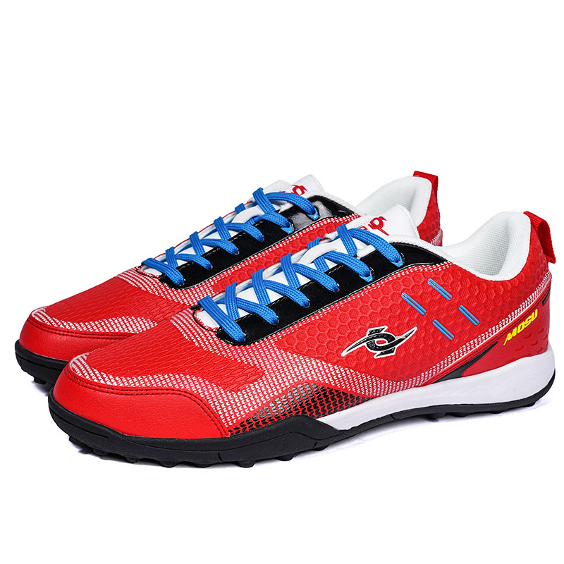 2025 zapatos de fútbol nuevos anti-deslizante para hombres y mujeres estudiantes de clavos de césped de clavos de césped transfronterizos fábrica directa de jóvenes